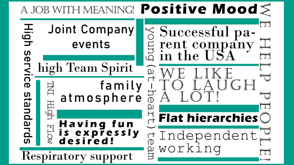 Layout image with positive job sayings